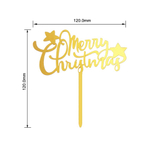 Топперы "Merry Christmas", 1шт