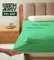 Простыня на резинке 90х200 см Mrs.Stretch Mr.Jersy натяжная трикотажная цвет зеленый