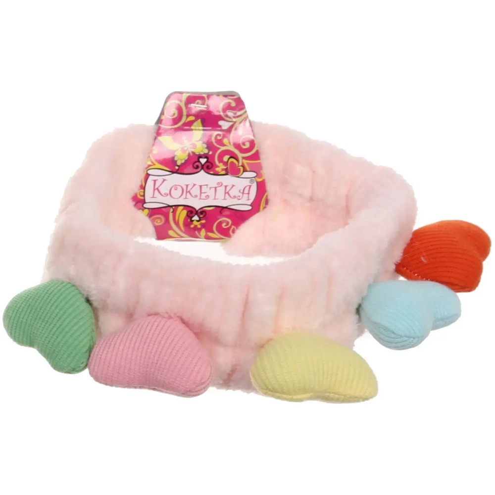 Повязка на голову «Кокетка - Сердечки», микс 6 цветов, 20*6см