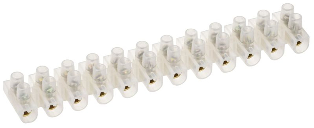 Колодка клеммная ЗВИ-10 2.5-6кв.мм 12 пар IEK UZV3-010-06