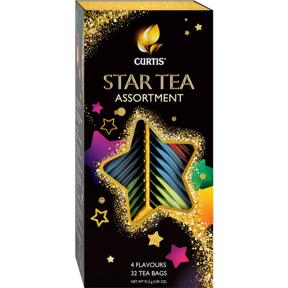 Чай Curtis Tea Party Star 32 пакетов
