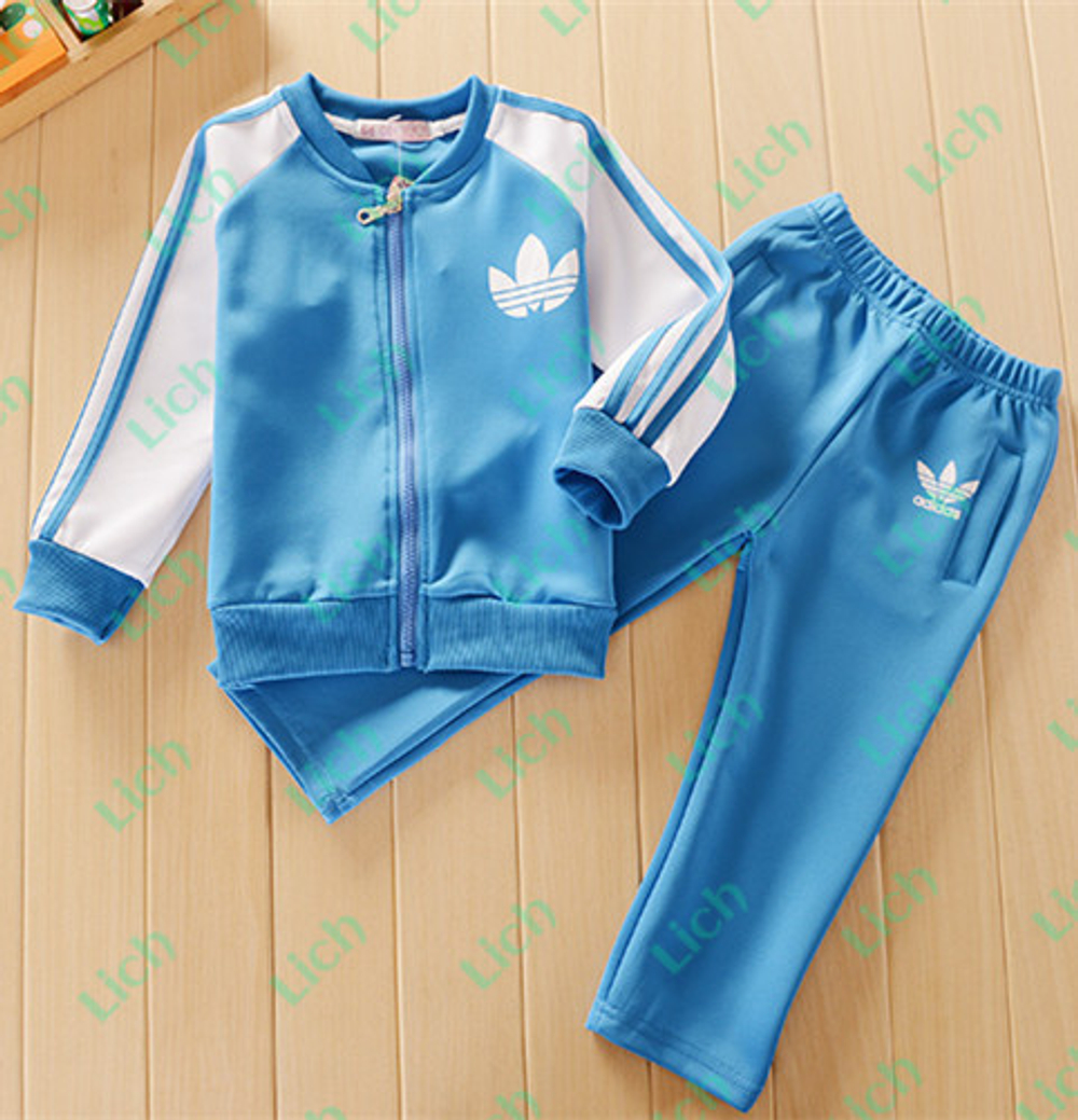 Костюм детский из толстовки с лампасами и брюк