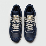 кроссовки New Balance 574 Mid x Stone Island Blue / White Winter