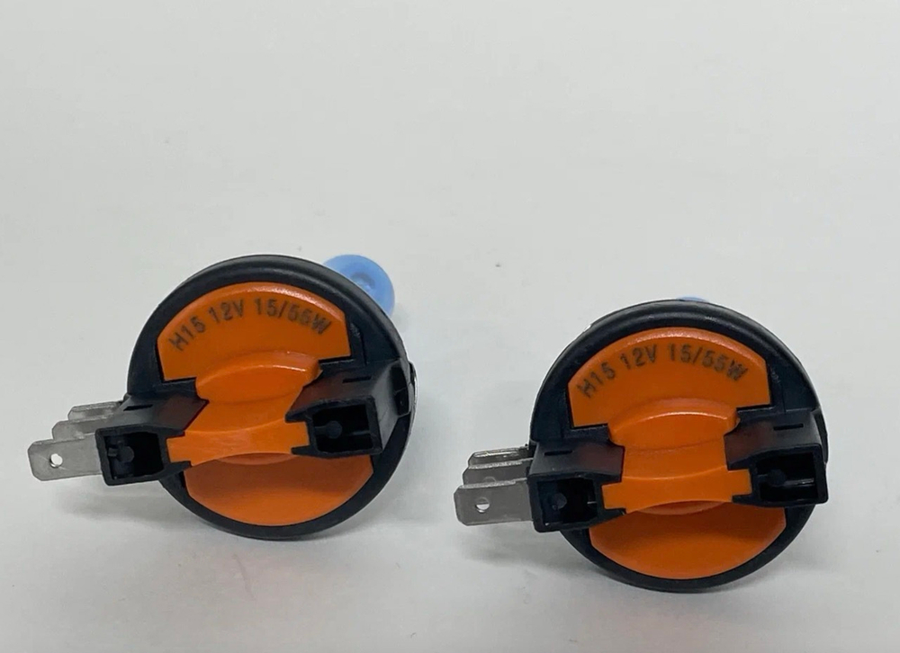 H15 (55W) / Галогенная лампа H15 55W ФИНСКИЕ Super White 12V (2 шт. / комплект)
