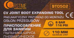 Съемник пыльника шруса пневматический FORSTIME FT-9T0502
