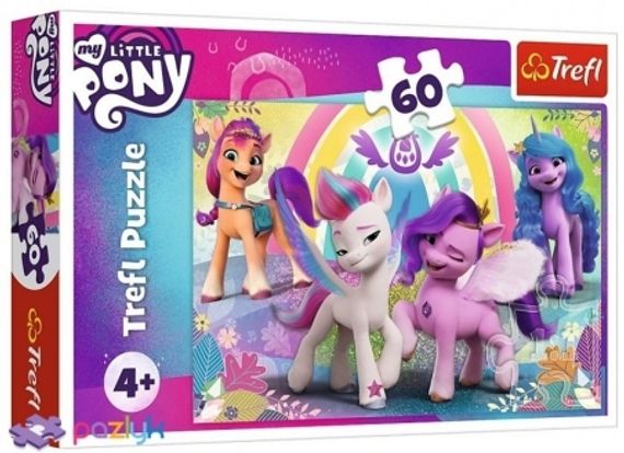 Puzzle &quot;60&quot; - Lovely Ponies / Hasbro My Little Pony Movie 2021