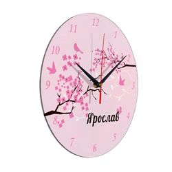Часы именной подарок "Ярослав"