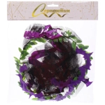 Ободок карнавальный «Helloween - Черная фата», микс