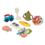 Набор погремушек 11шт, бутылочка 532-9