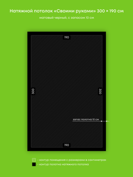 Натяжные потолки 5.7 м2, 1.3 м2, 3.5 м2