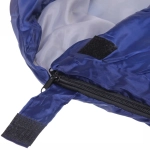 Спальник одеяло с капюшоном 200*70см 950гр синий +5С