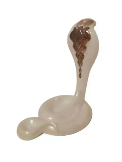 Фарфоровая статуэтка "Кобра", СССР, ПФЗ, 1970 - 1991 гг.