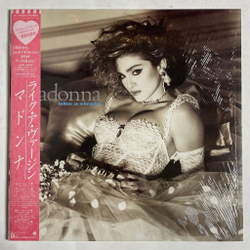 Винтажная виниловая пластинка LP Madonna Like A Virgin (Japan 1984) (Obi)