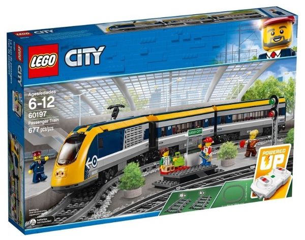 Электромеханический конструктор LEGO City 60197 Пассажирский поезд