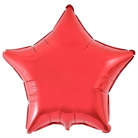 Шар Flexmetal Звезда 32" красный #306500R