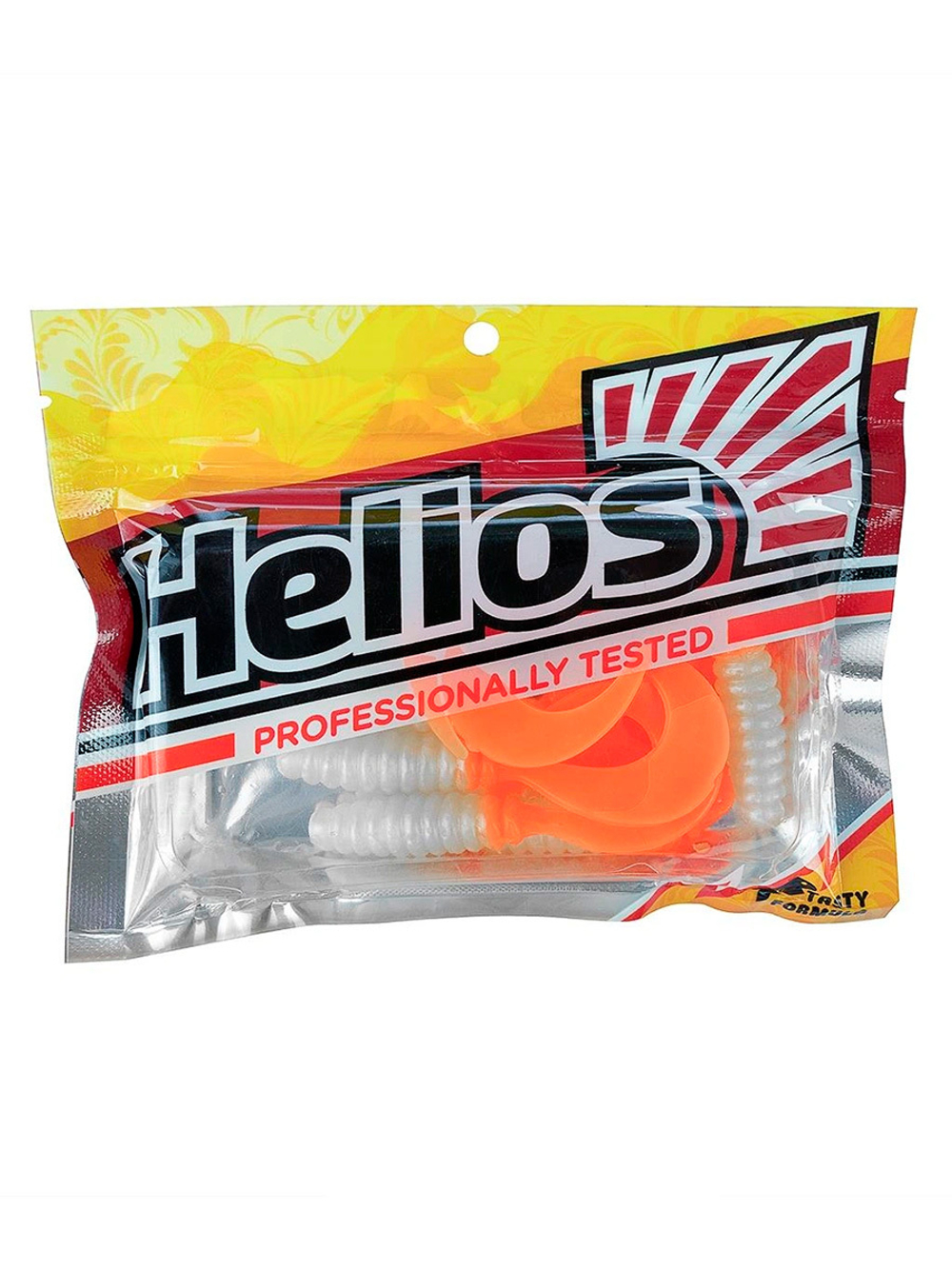 Твистер Helios Credo 3,35"/8,5 см Pepper Red 7шт. (HS-11-030)