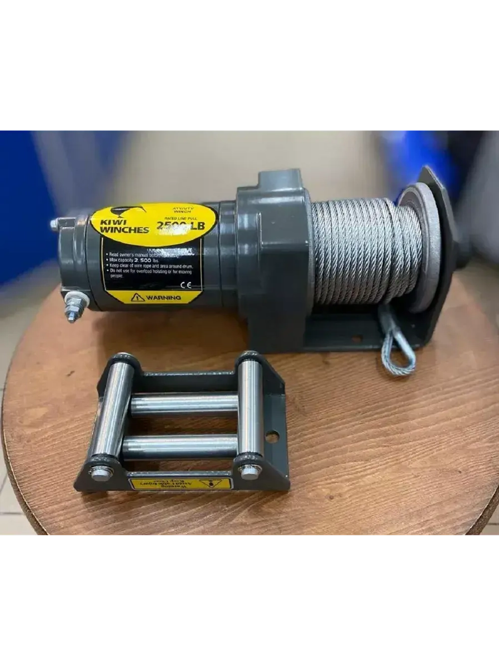 Элекрическая лебедка KIWI WINCHES 2500, стальной трос