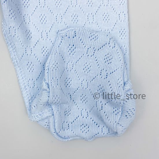 Ползунки ажурные "Нежный возраст" Голубой