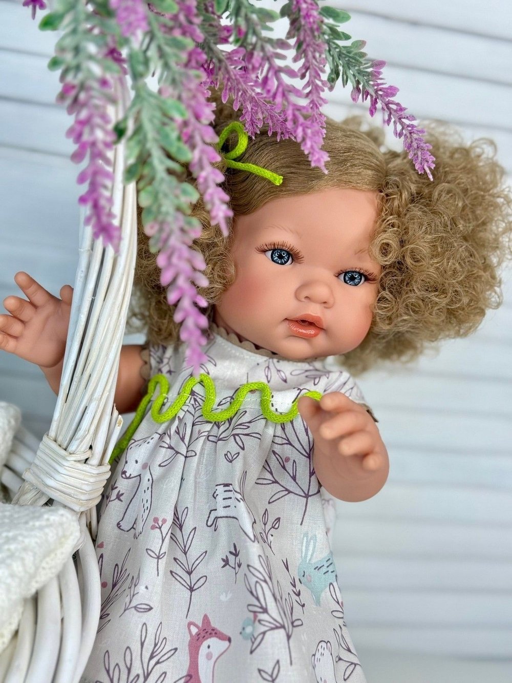 Кукла D Nenes виниловая 34см Lean (054053)