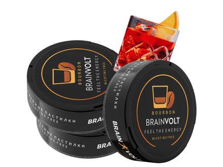 Бурбон BrainVolt Кофейные Пастилки (Упаковка 3 банки)