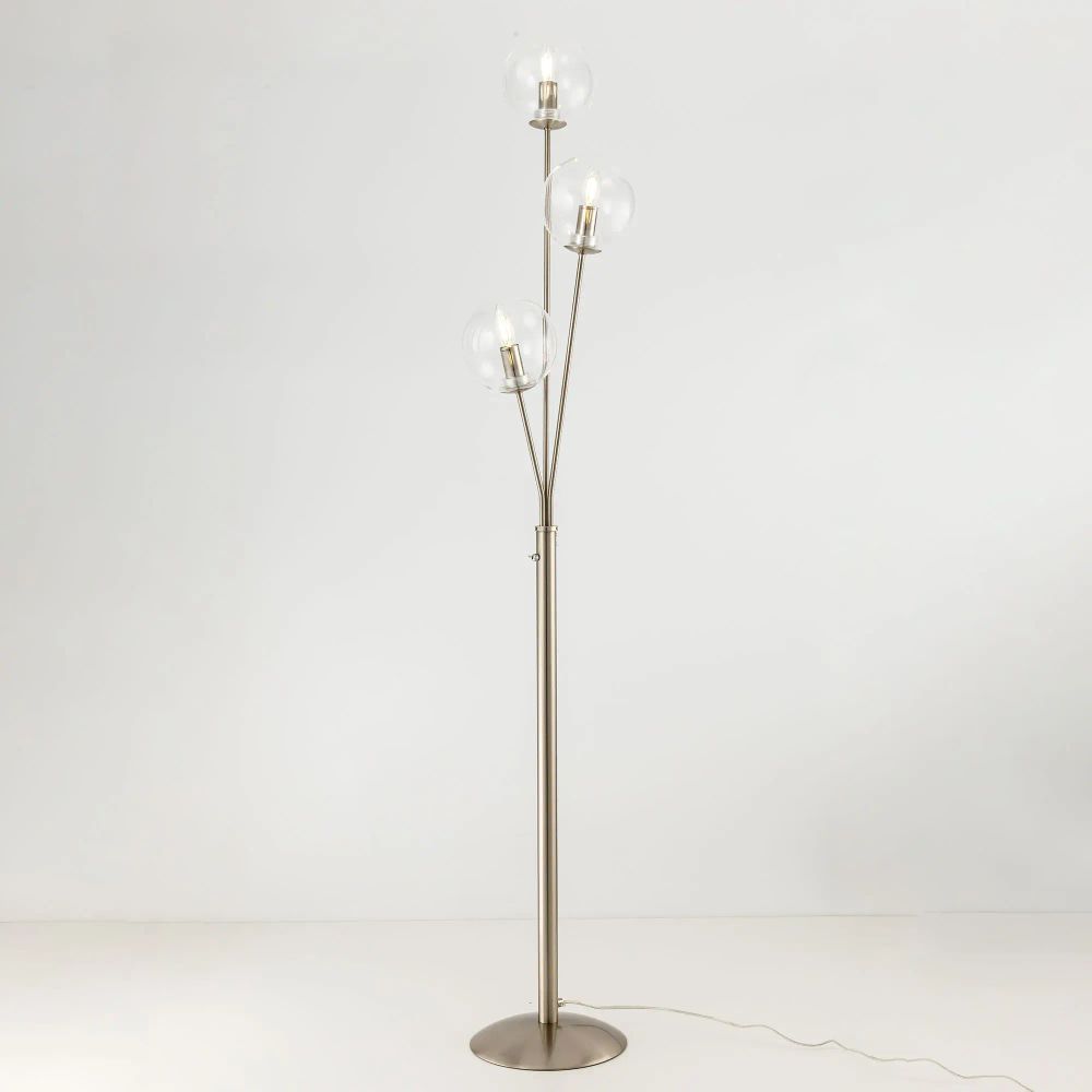 Citilux Томми CL102931 Торшер Матовый Хром