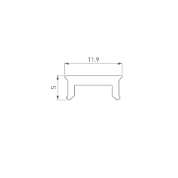 Экран FANTOM-W12-5000 SILICONE (Arlight, Силикон) 040481