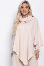 Пончо Арина (молочное) Б11008 LT Collection