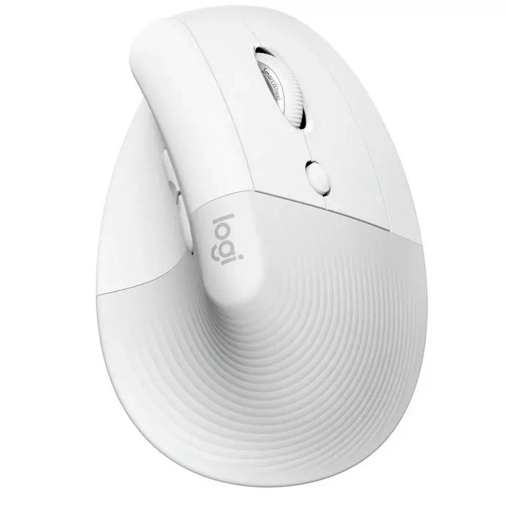 Мышь беспроводная Logitech Lift Pale Grey (910-006475)