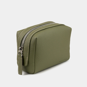 Несессер Mignon из кожи теленка, зеленого цвета