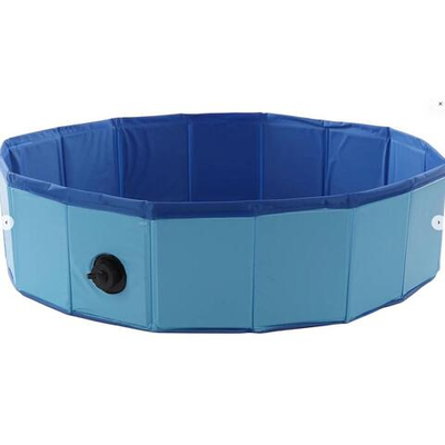 Бассейн для собак, ф 120 см х 30 см, синий/голубой, Flamingo