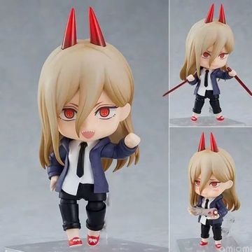 Фигурка нендороид Пауэр, Человек-бензопила, Chainsaw Man, 10 см