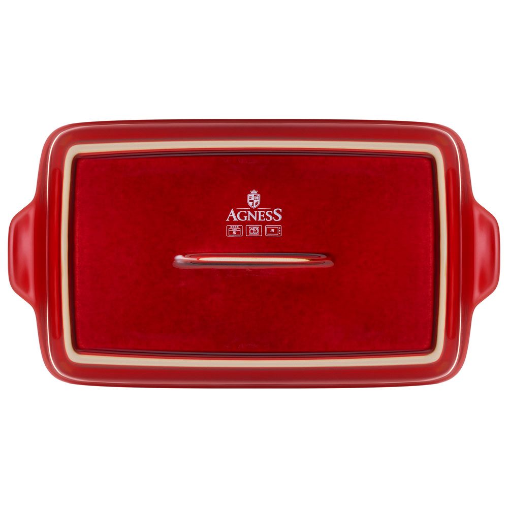 ФОРМА ДЛЯ ЗАПЕКАНИЯ REACTIVE RED 32*18*7 СМ 1800 МЛ
