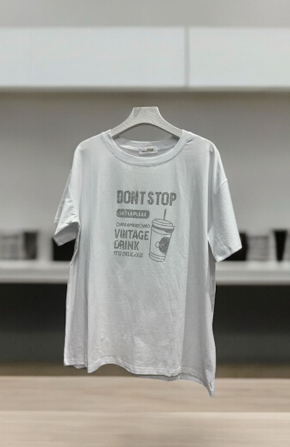 ДО ХЛОПОК Футболка СТРАЗЫ