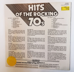Винтажная виниловая пластинка LP Сборник Hits Of The Rocking 70s (UK 1976)