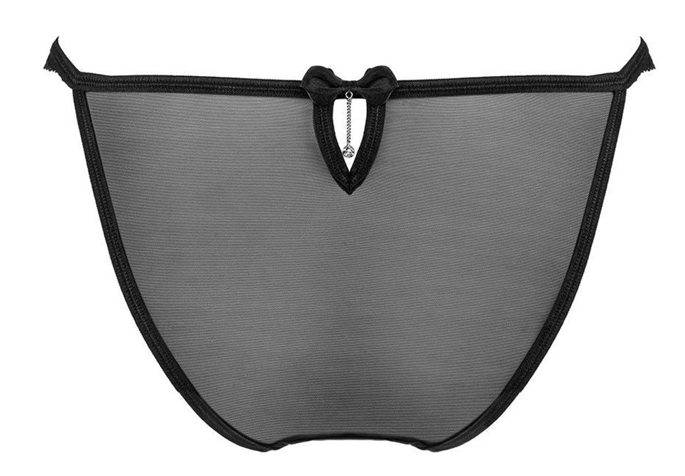 Изящные кружевные трусики Ivannes с бантиком