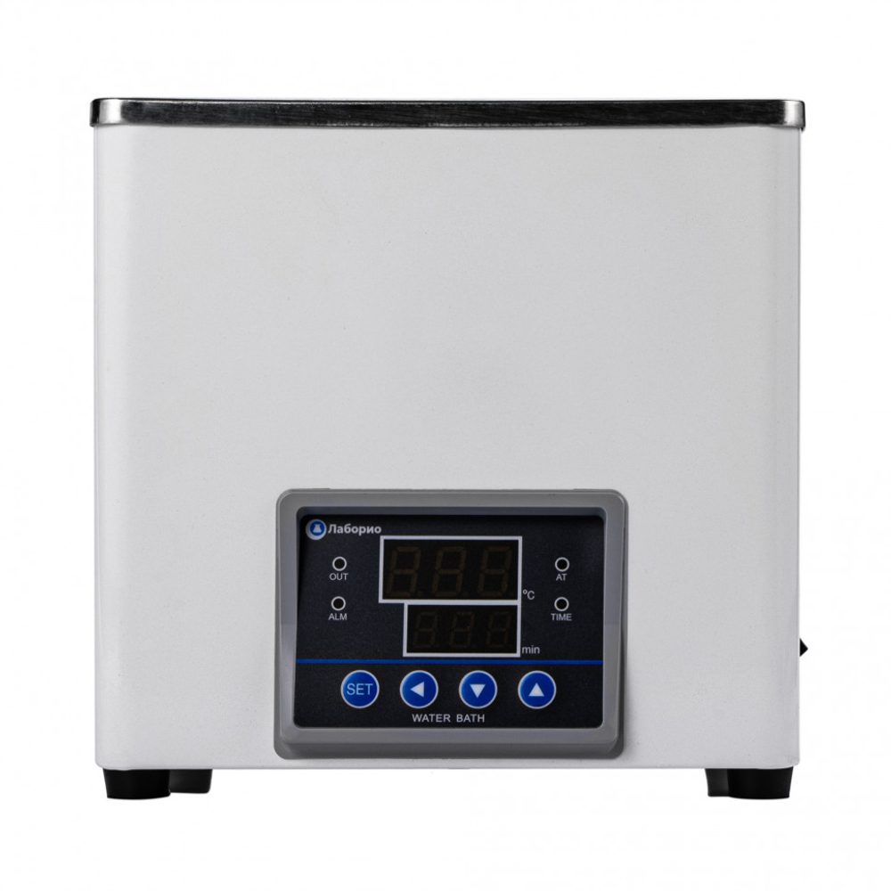 Баня водяная 3 л, рабочая камера 160х160х30 мм, мощность 300 W, нагрев 100°C, датчик отсутствия воды, Лаборио WB100-1F