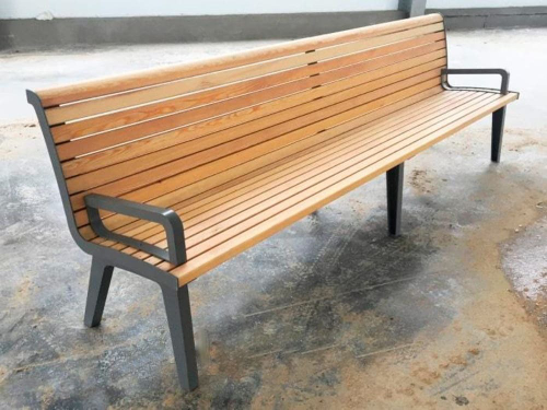 Скамья Париж (со спинкой)