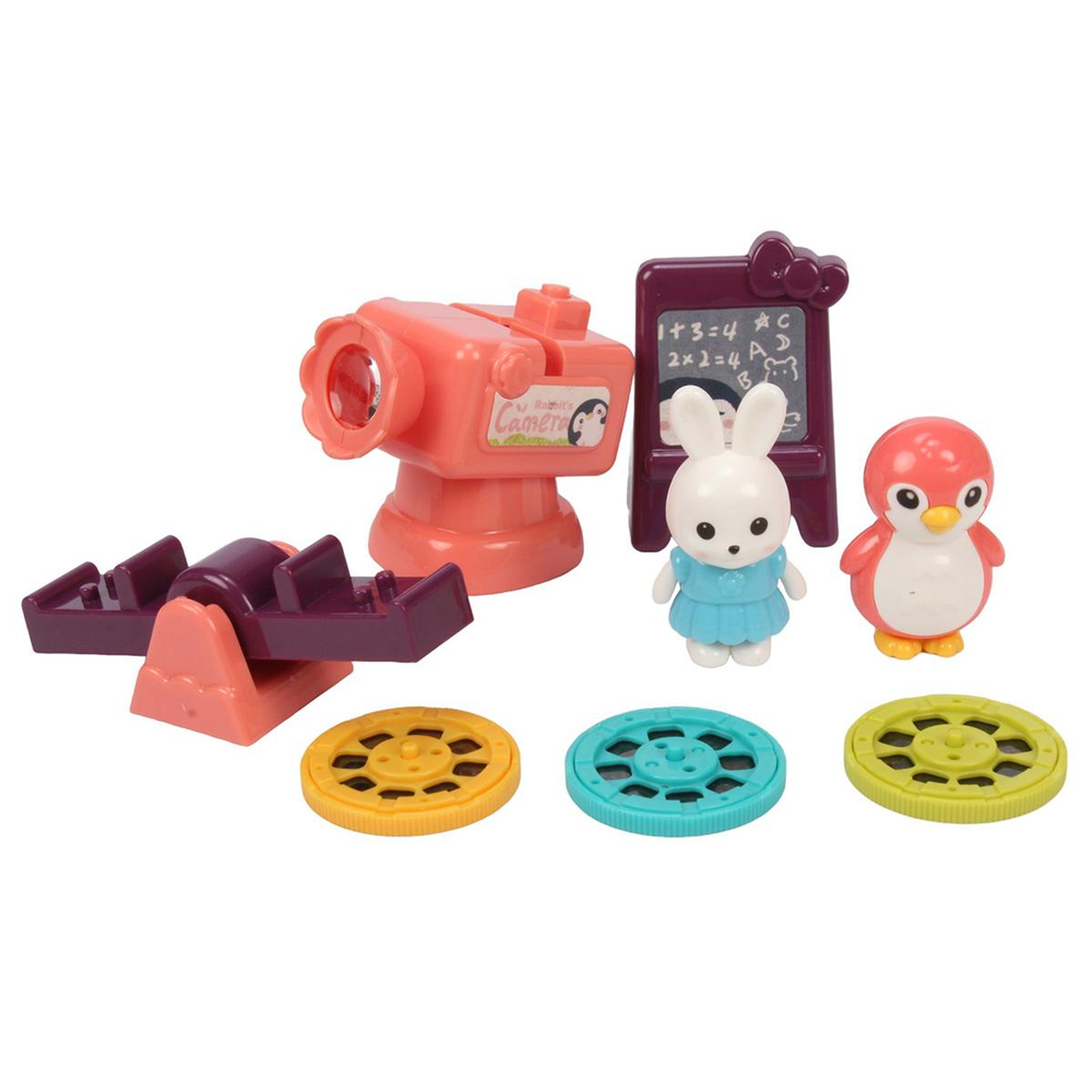 Домик на бат. 13 аксесс, пианино с музыкой, мини-проектор 939920