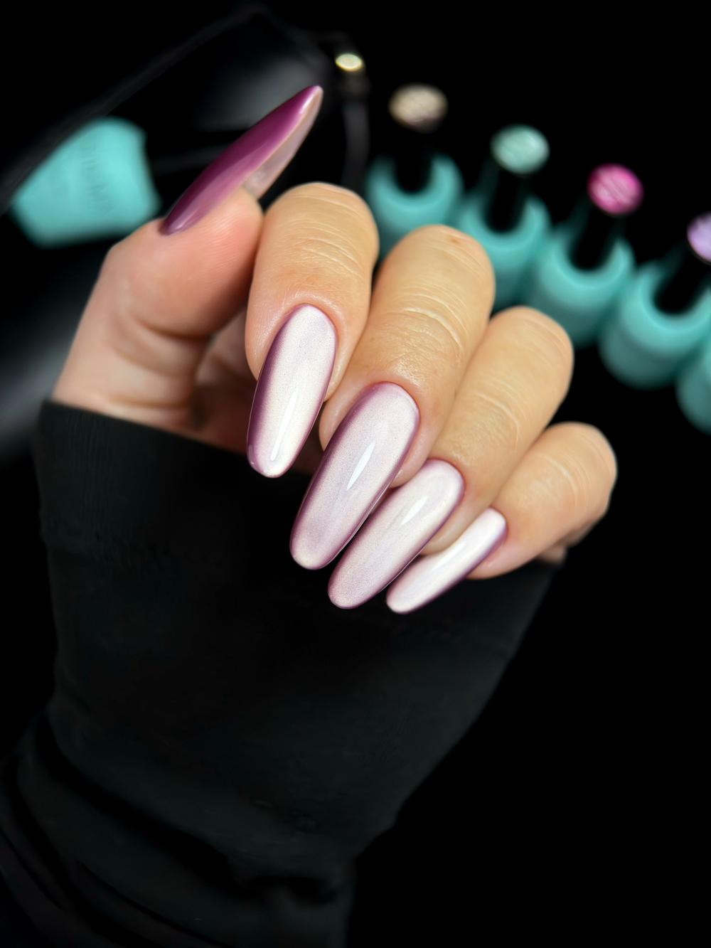 ENIGMANIC AURA Silk Cat Gel Polish with Cat's Eye Effect, 10 ml. #06