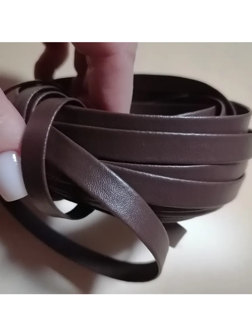 Полоски из кожи 10 мм/10 м