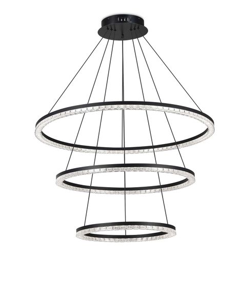 P2830-DW-3D SANDY BLACK (1) Люстра NW