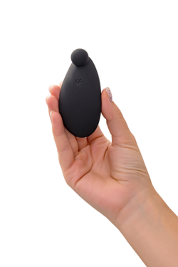 Вибростимулятор клитора Satisfyer Spot On 2, черный, 9 см