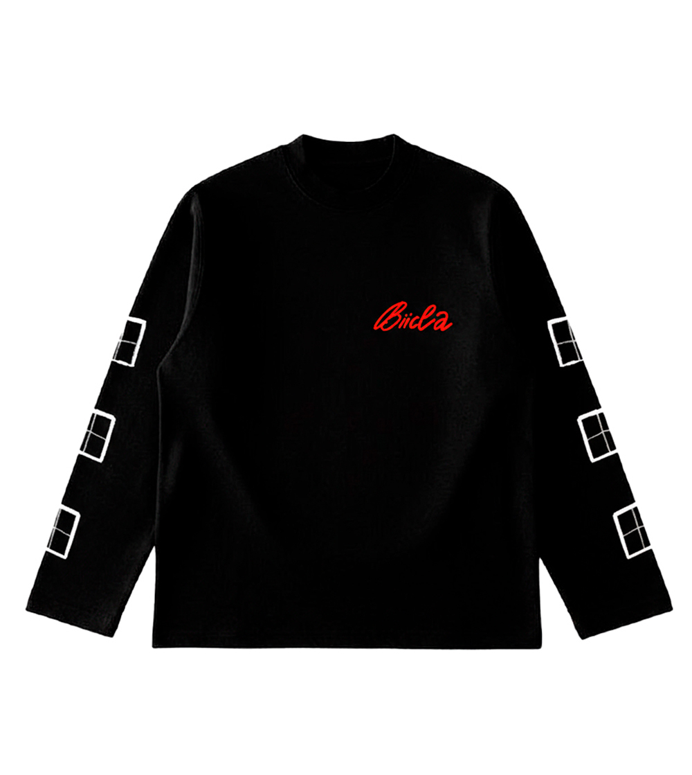 Лонгслив Biicla черный