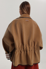 Бомбер двусторонний из вельвета