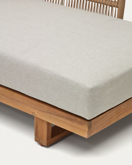 Raco 5-местный угловой диван и журнальный столик из массива акации La Forma Испания 