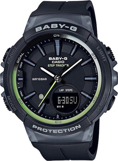 Наручные часы Casio Baby-G BGS-100-1A с шагомером