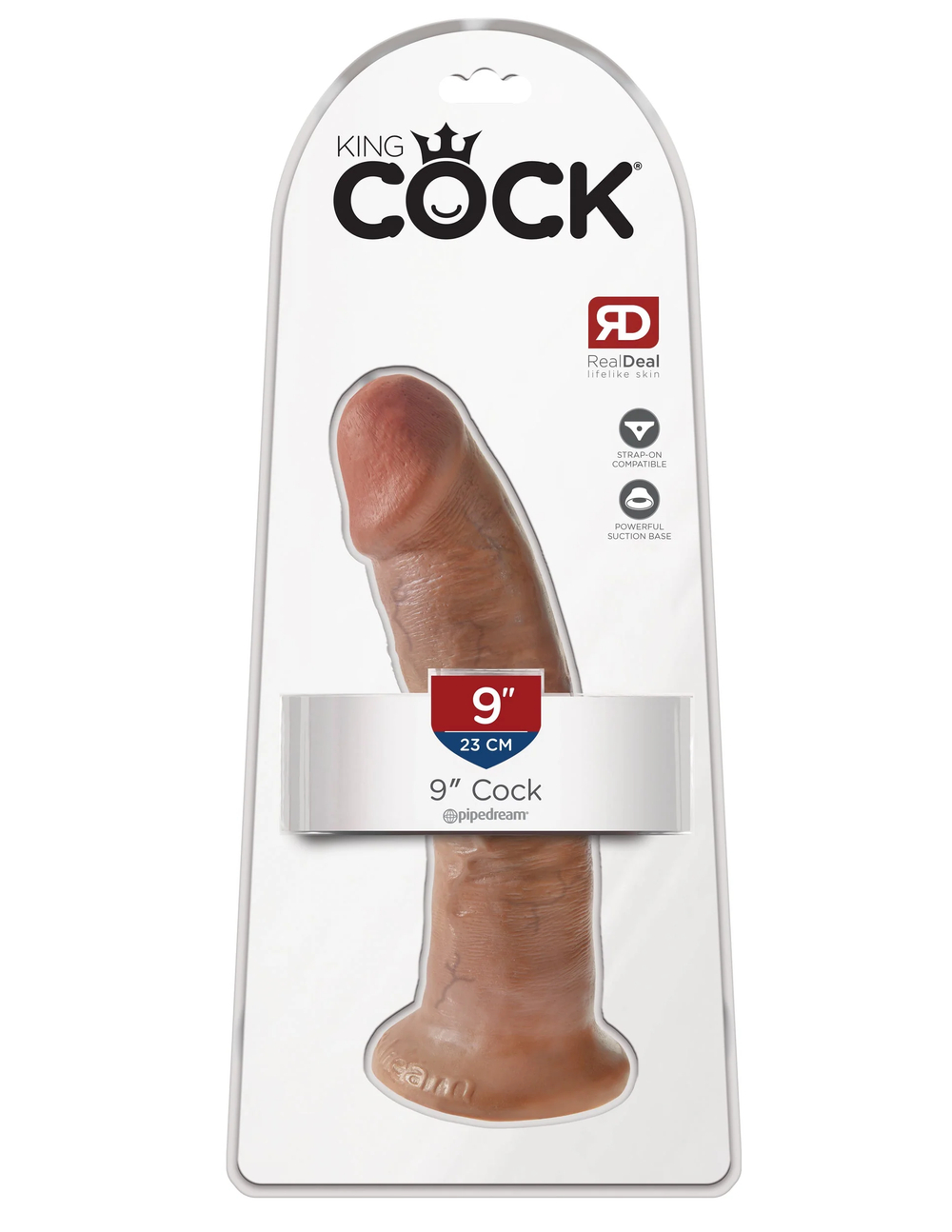 Фаллоимитатор King Cock 9" Cock - Tan Pipedream 550422PD