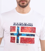 футболка s-guiro Napapijri - белый(NP0A4H22)