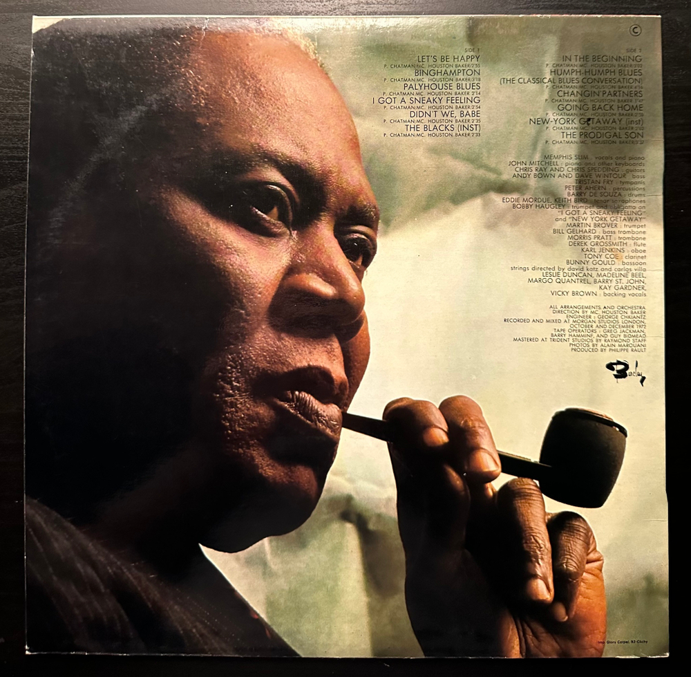 Memphis Slim - Memphis Slim Plays Classical American Music The Blues (Франция 1973г.)