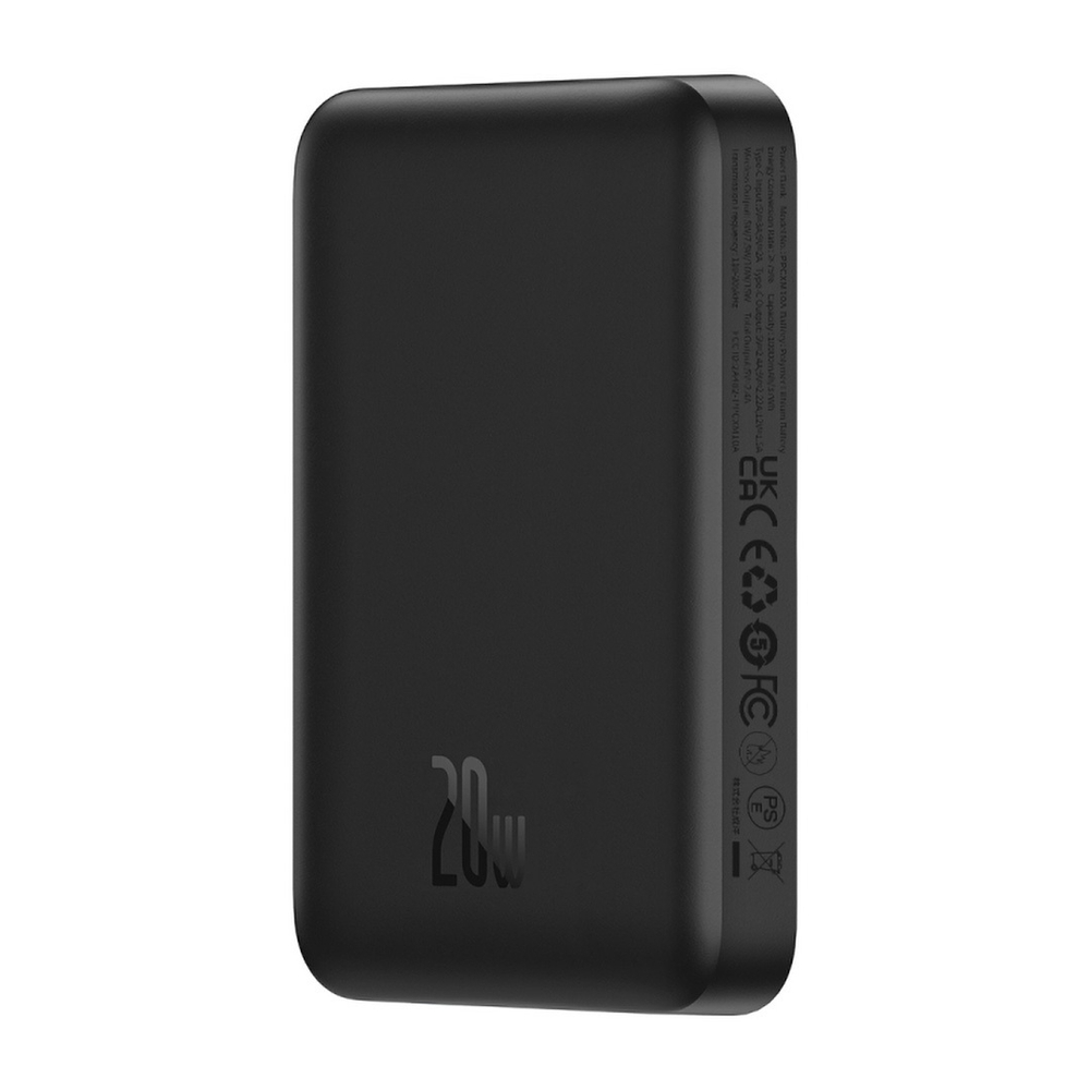 Беспроводной внешний аккумулятор Baseus Magnetic Mini Air C+Qi 10000mAh 20W (MagSafe) - Cluster Black